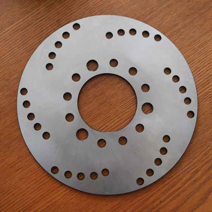 300 Dia Customized Titanium Automotive Parts Brake Discs For Sprintcar Racing