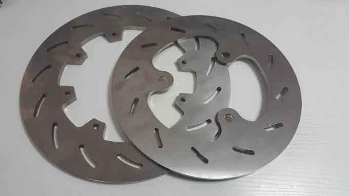 300 Dia Customized Titanium Automotive Parts Brake Discs For Sprintcar Racing