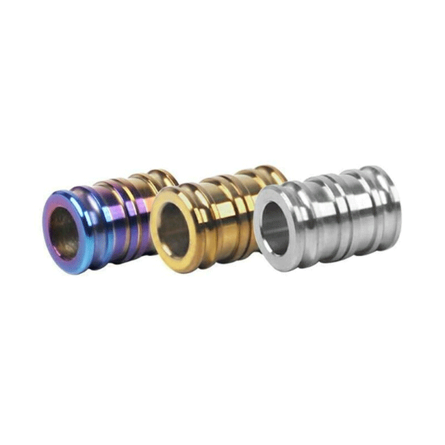 Colorful CNC Titanium Camping Parts Beads EDC Tool 3.5g Weight ISO9001