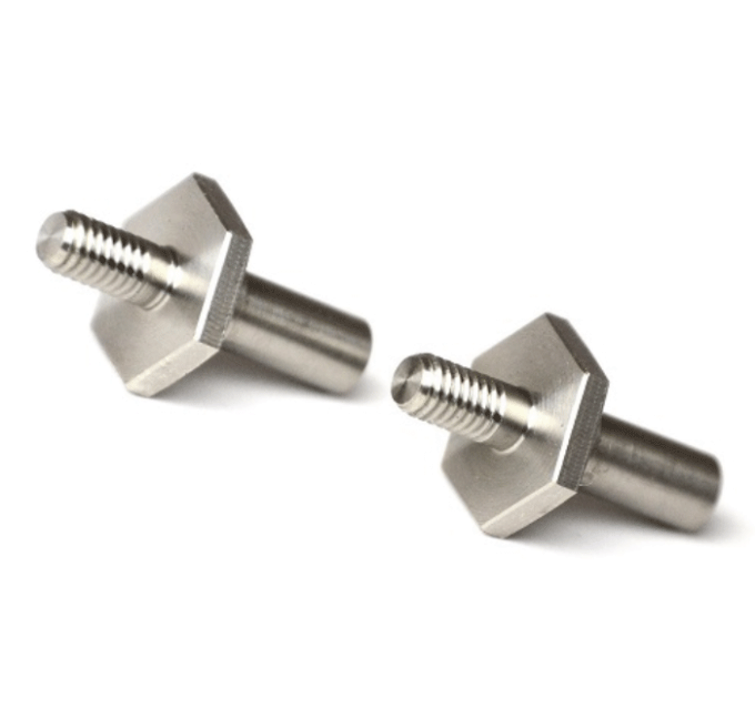 Y Screws Titanium Precision Parts Gr5 Ti6AL4V Material CNC Milling For Rc Racing Car