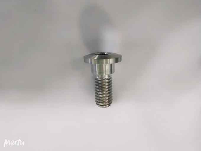 GR5/TC4 Material Titanium Bolts Screws Fastener DIN Standard For Motorcycle