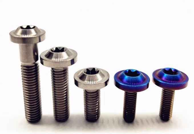 GR5 Titanium Button Head Screw M5 M6 Lightest Bolts Screws For Industry