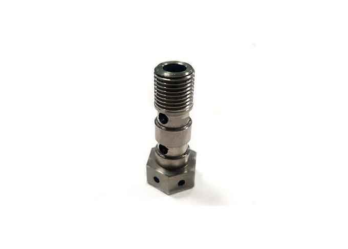 Rainbow Titanium MTB Bolts Custom Made Color Banjo Bolt For Motorcycle / Bike