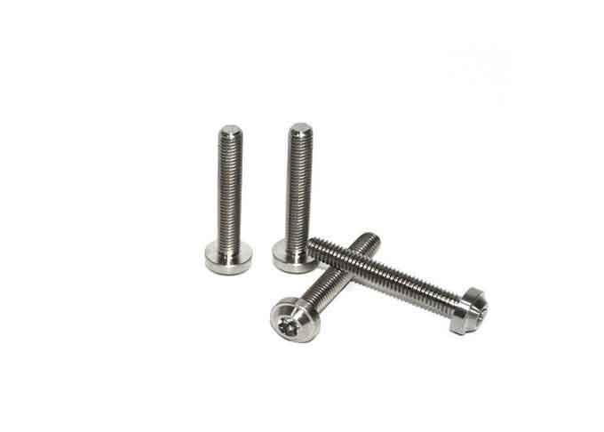 Bicycle Titanium Screws Fasteners Torx Head Bolts DIY Titanium Bolts 2 PCS