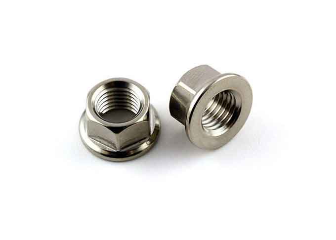 DIN6923 M10 Titanium Nuts And Bolts Flange Hex Nut For RC Buggy Racing Car